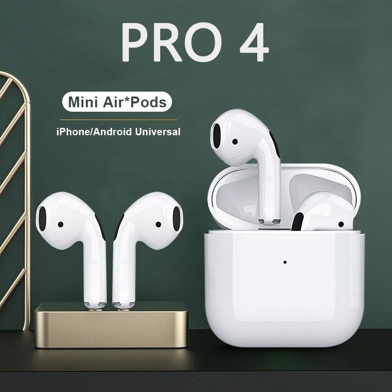 inPods Pro 4 Wireless Earphone Bluetooth Headset 5.0 Touch Control Gaming in-Ear Compatible Android Apple Phone