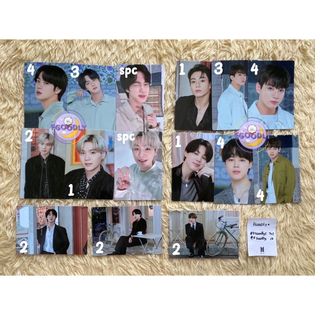 [READY STOCK] SHARING MINI PHOTOCARD MPC PTD ON STAGE SEOUL NAMJOON TAEHYUNG JIN JIMIN SUGA JHOPE JU