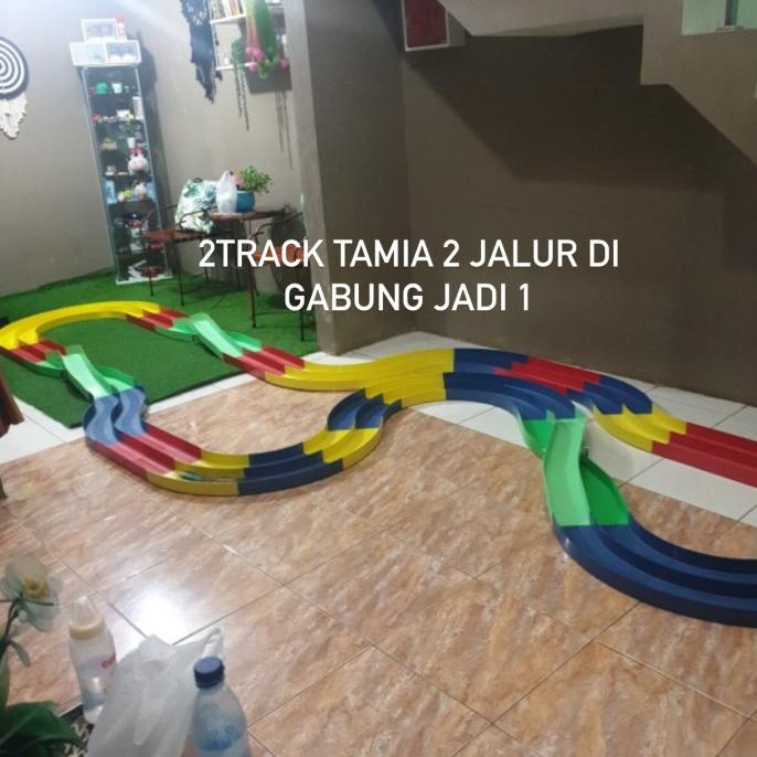 Jalanan Tamiya Racing Track - Jalanan Tamiya - Track Tamia 2 Jalur