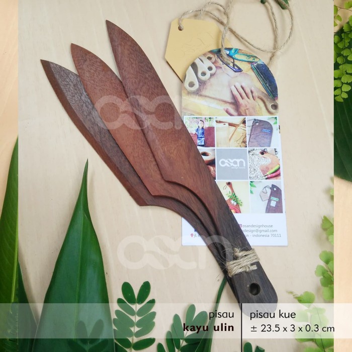 Pisau Kue, Pisau kayu Ulin
