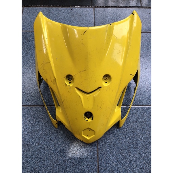 Cover Panel Tameng Depan Dada Dasi Plus Braket Bracket Dudukan Suzuki Smash Titan Original