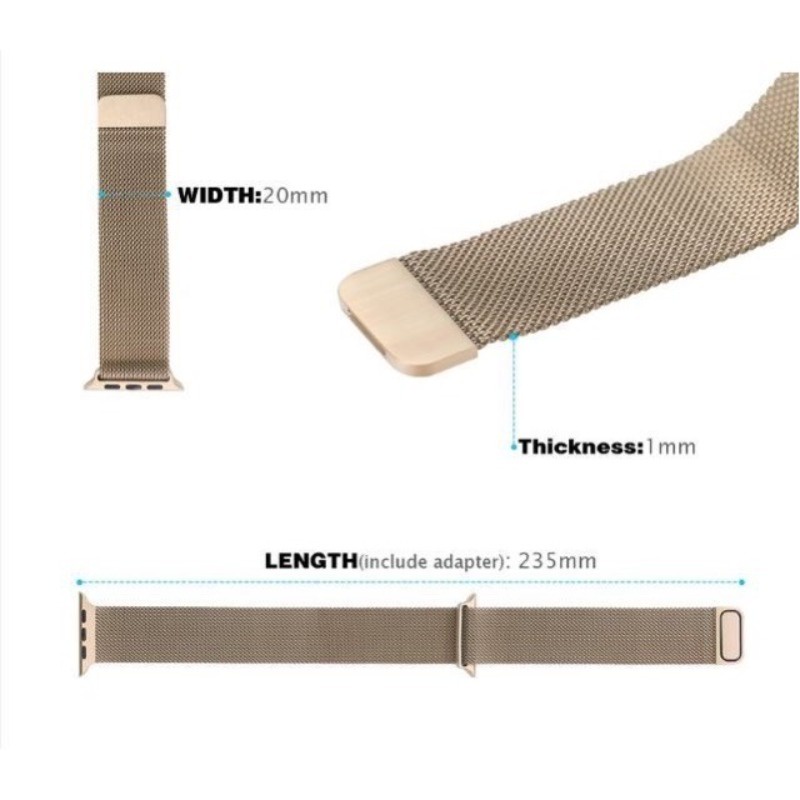 Tali❤️Milanese Loop Magnetic Stainless Steel Strap For Aple Watch Series 8/ultra/7/6/SE/5/4/3/2/1