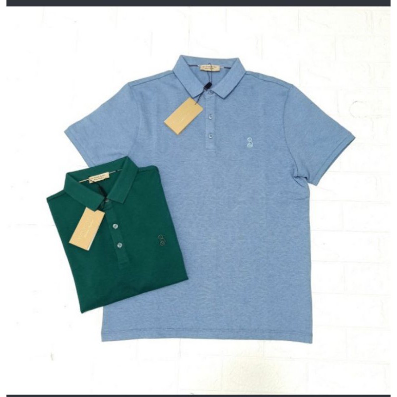 POLO SHIRT PRIA BURB3RRY COTTON SPANDEK WK2009
