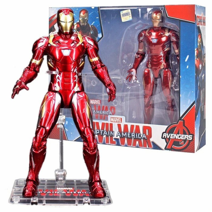 ZD Toys Original Avengers Civil War Ironman Mark 46 / Iron Man MK 46