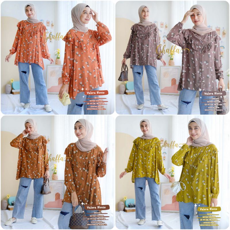 Valera Blouse Original Produk berlabel Ghaffa the Label