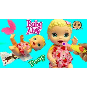 baby alive snackin lily boneka bayi bisa makan dan poop Murah