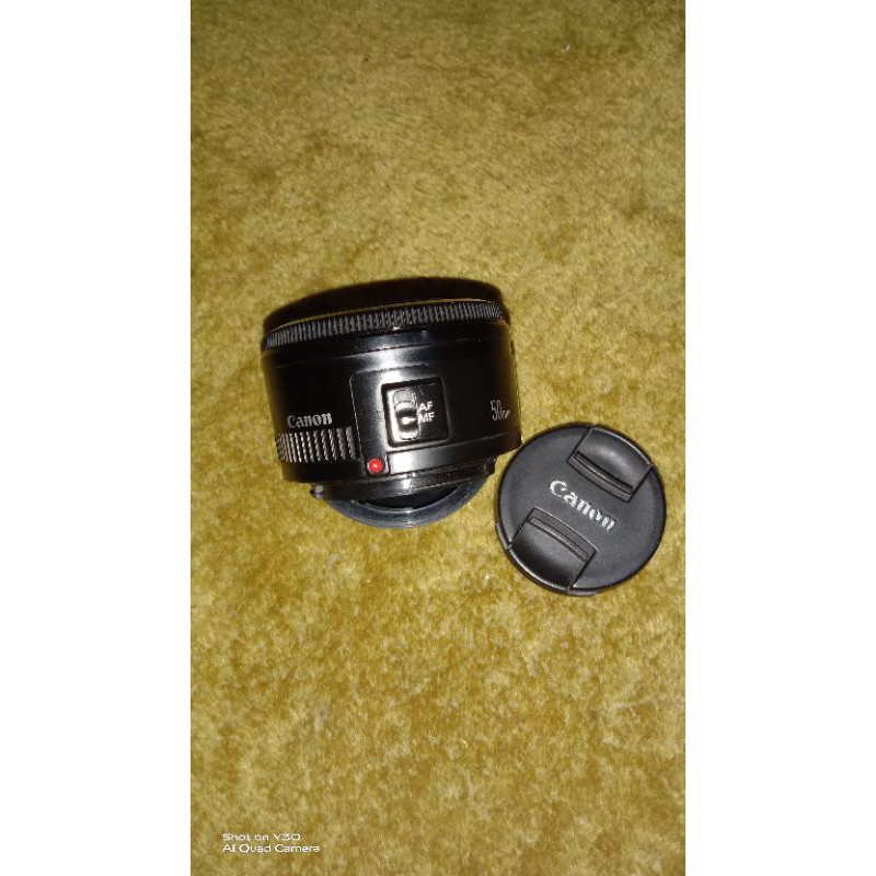 lensa fix canon 50mm ii