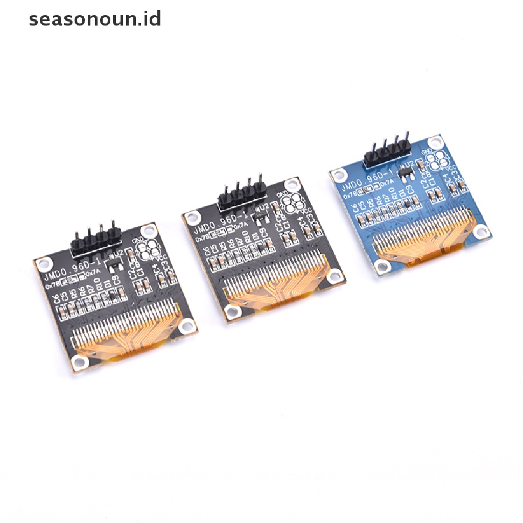 【seasonoun】 0.96&quot; Adjustable I2C 128X64 WHITE OLED Display Module for Arduino, Raspberry Pi .