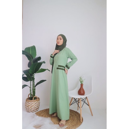 Gamis Syar’i by Risha Alesha • Gamis Kekinian • Gamis Nyaman • Busui friendly