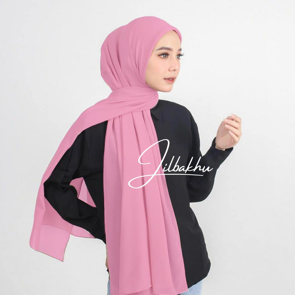 Pashmina Square / Pashmina Segitiga Ceruty Babydoll Import