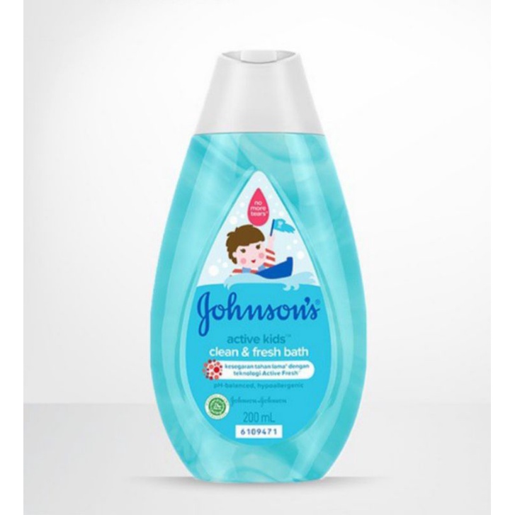 Johnson Kids Clear N Fresh  Shampo &amp; Bath 200ml