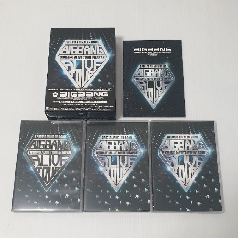 [PRELOVED] DVD BIGBANG ALIVE TOUR Japan