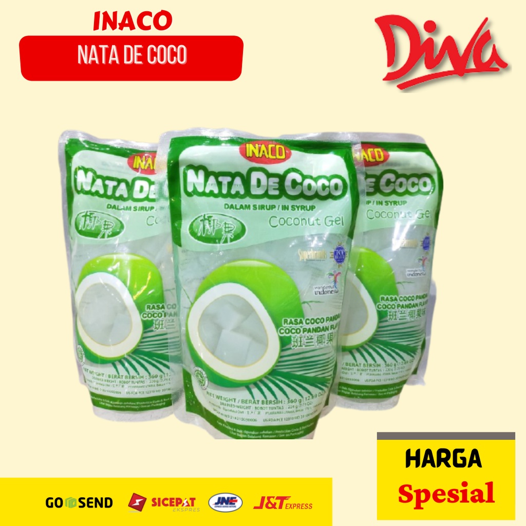 

INACO Nata de coco [All Varian] 360gr