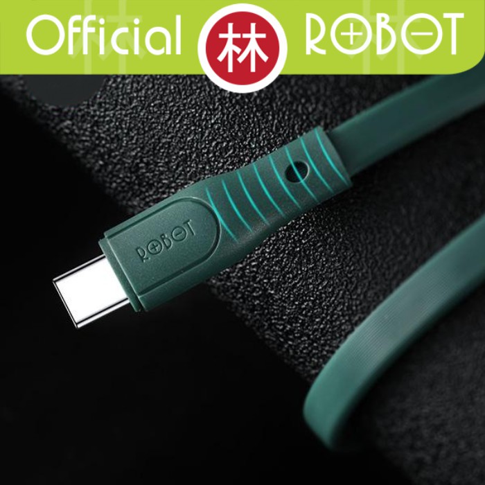 Robot RGC100 Data Cable Type-C 2.4A Colorful - 1 Toples 20 Pcs