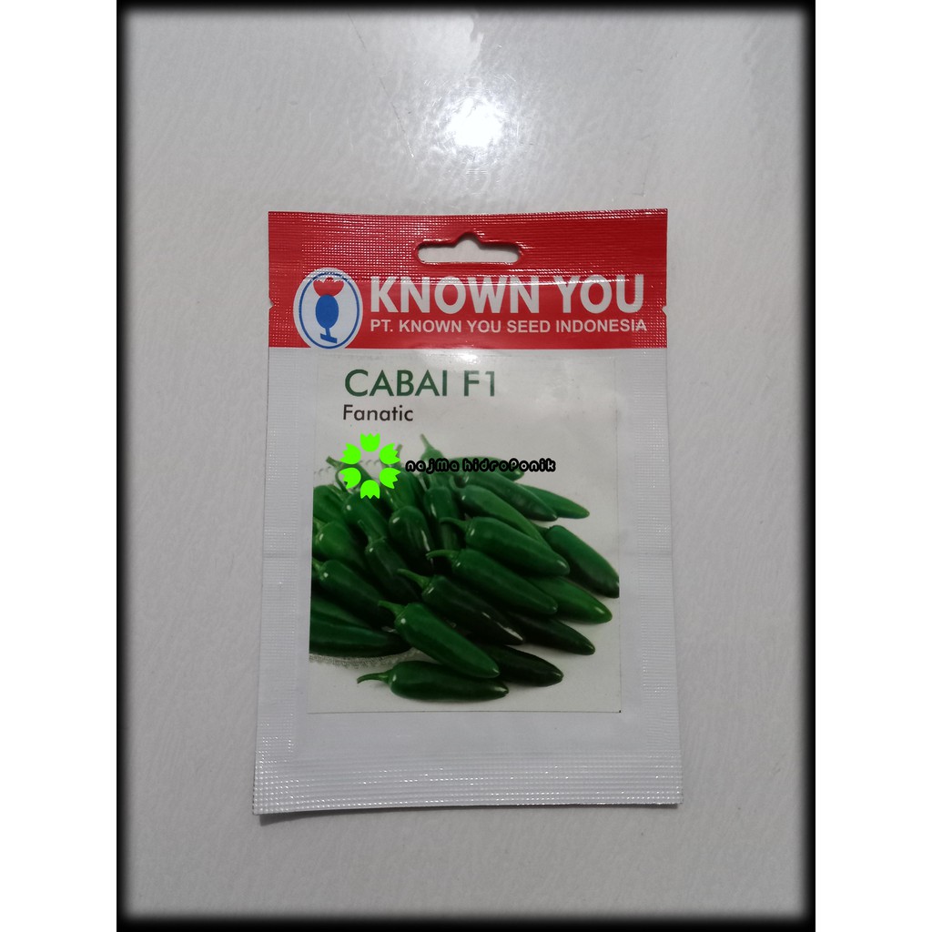 Benih/bibit Cabai Jalapeno Pouch (Known You)