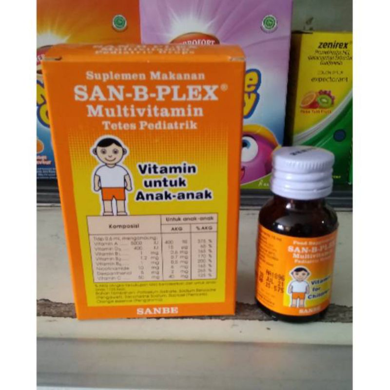 Jual SAN B PLEX DROP, SUPLEMEN VITAMIN Shopee Indonesia