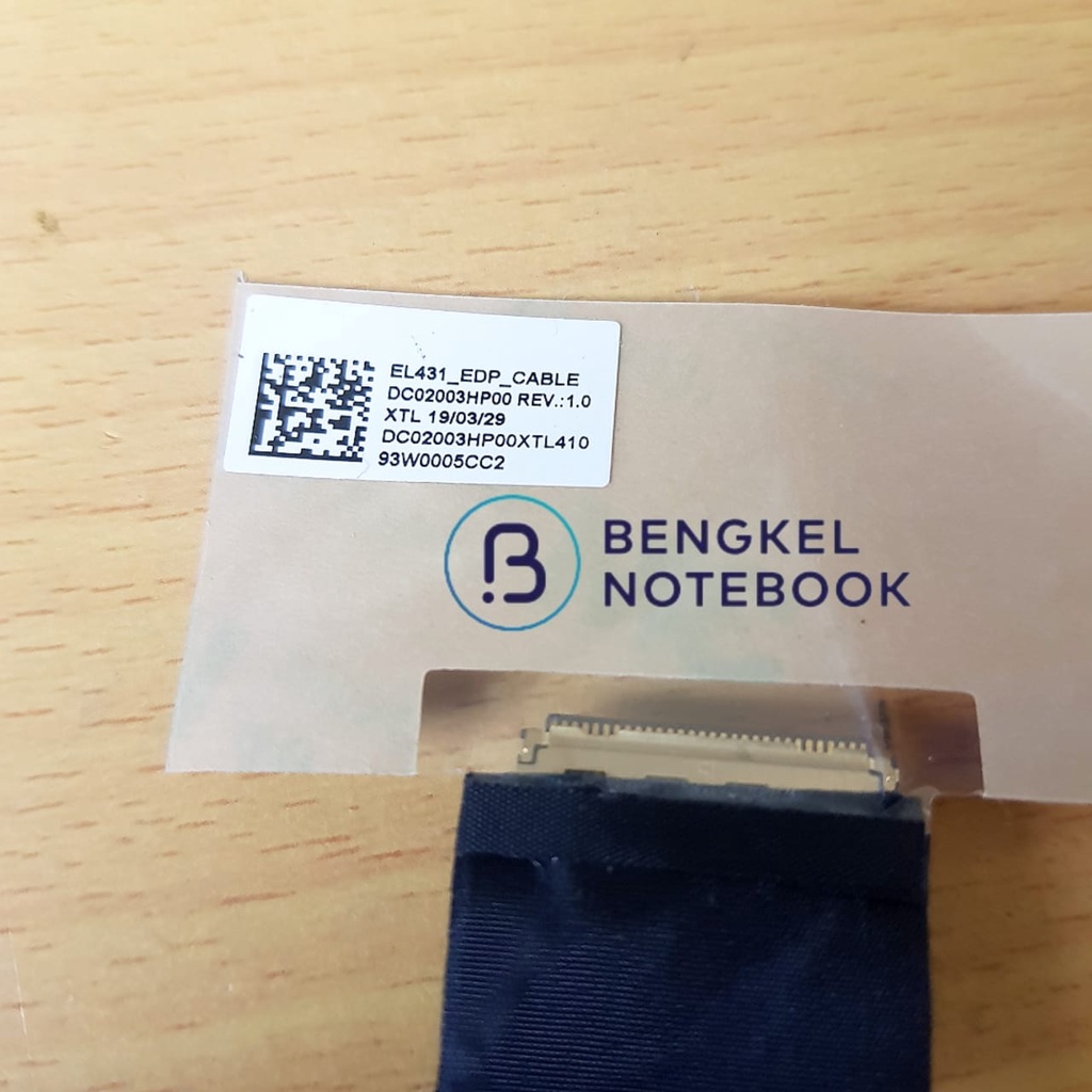 Kabel LCD Lenovo Ideapad S340-14IWL S340-14IML S340-14API S340-14IIL S340-14 DC02003HP00 DC02003NJ00