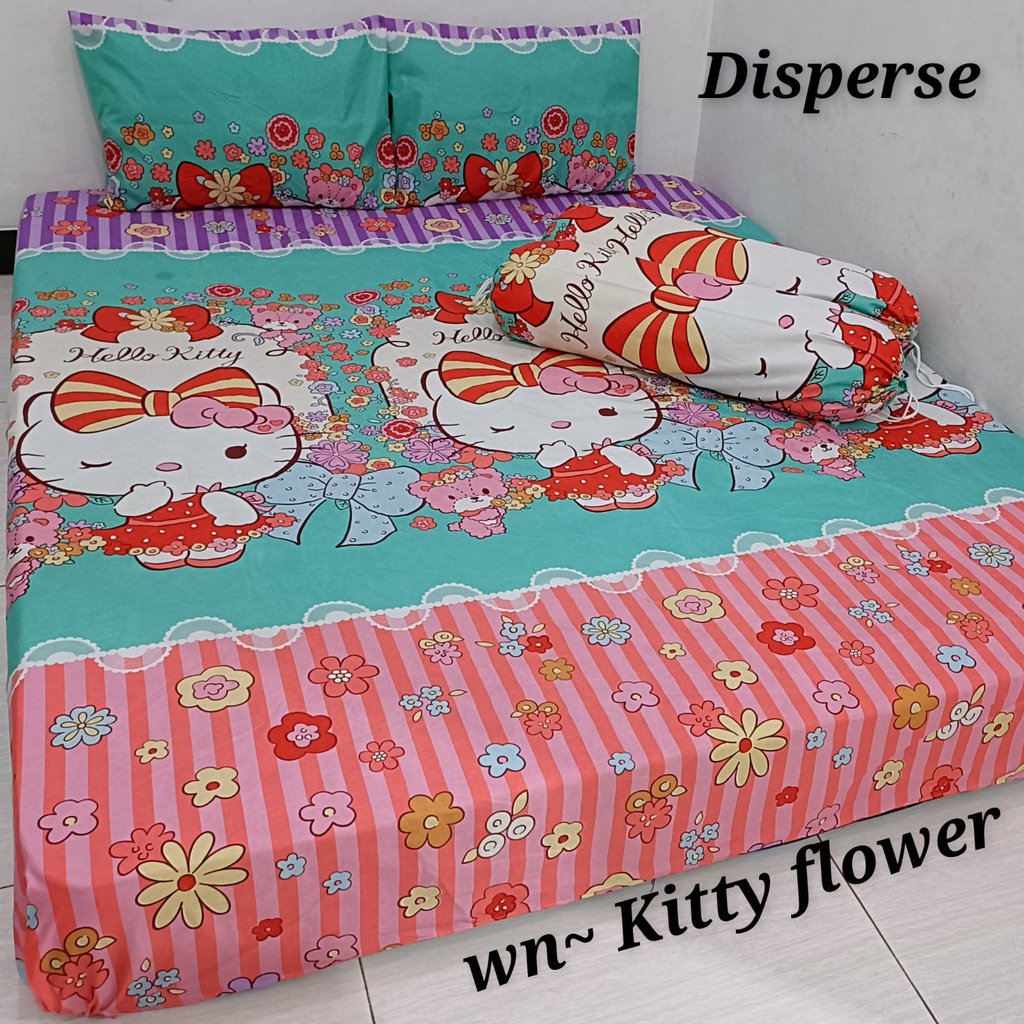 7 motif kitty, sprei murah, sprei homemade, sarban 2 sargul 2, sprei dewasa