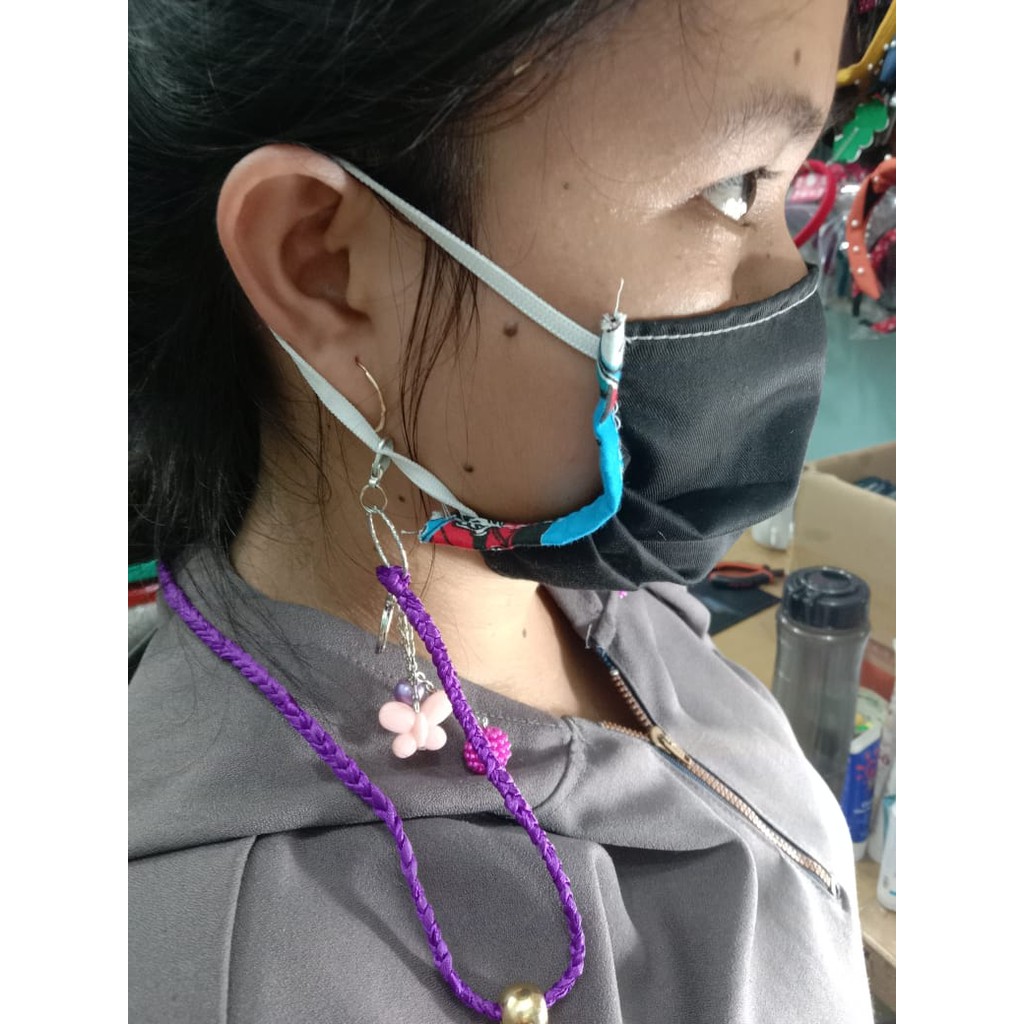 Tali strap masker - Tali Masker - Kalung Masker Mute  Aksesoris Fashion