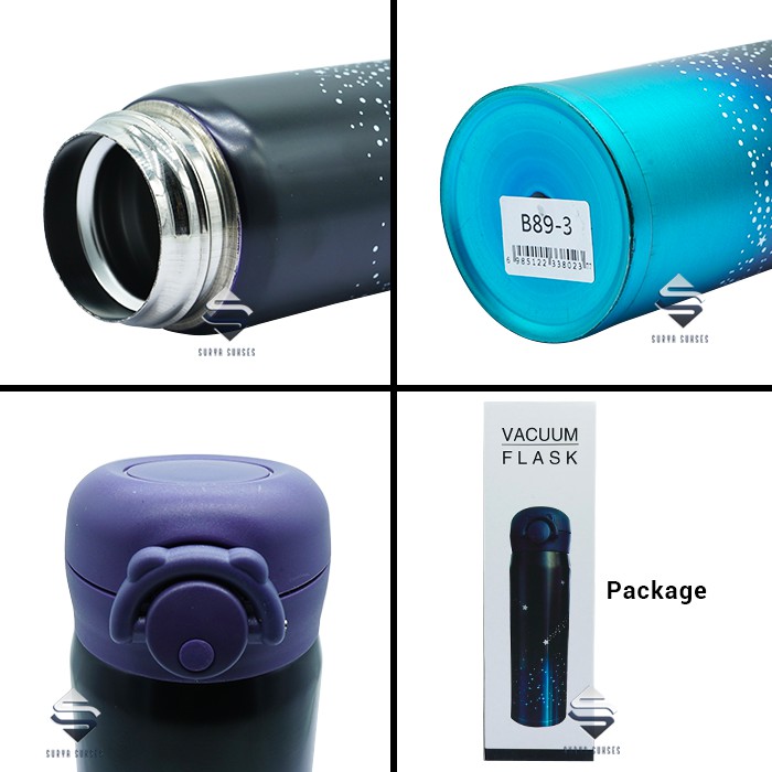 Termos Air Panas Clip On 500ml Vacuum FLASK-Termos Air Panas B89-3-1