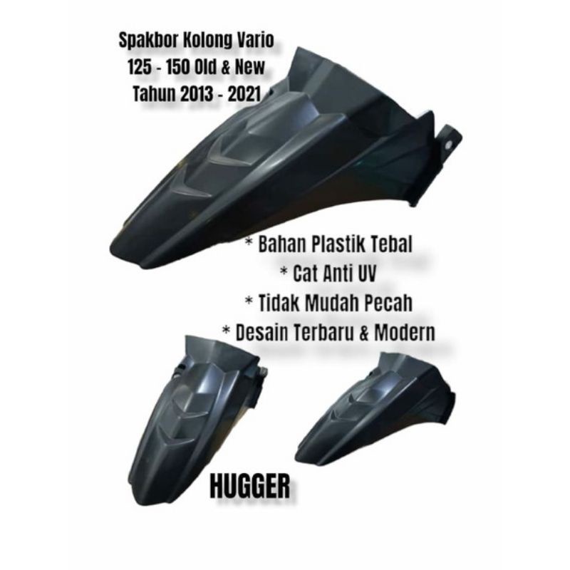 Spakbor Kolong Vario 150 125 - 150 New - 125 Old / Hugger Vario 150 125 BAHAN PLASTIK ABS