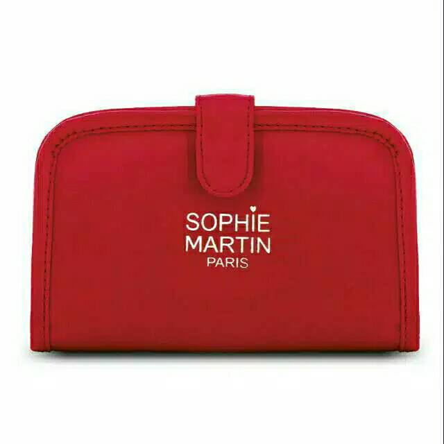 RED BRUSH SET POUCH / TAS SOPHIE PARIS /TAS BRANDED