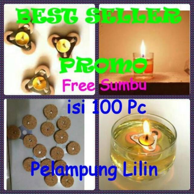 Lilin Cafe Apung Minyak Candle Tealight