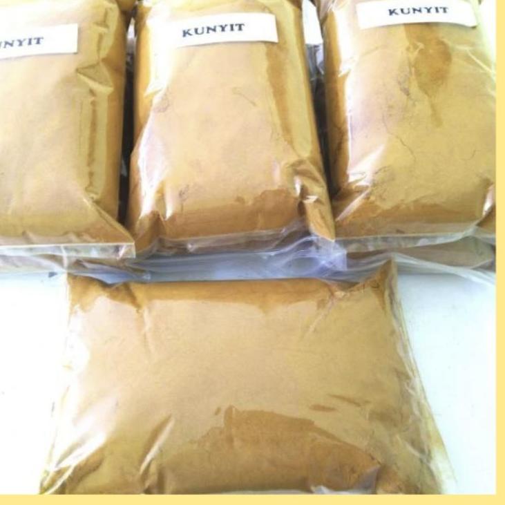

Big Sale Bumbu Rempah Herbal Kunyit Bubuk 1kg - Kunir Bubuk Murni Tanpa Campuran