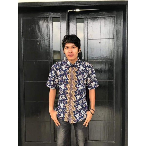 Kameja batik || tangan pendek motip