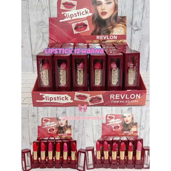 PROMO HOT !!! LIPSTIK MATTE REVLON LONG LASTING  TERMURAH NO. ZG-8920