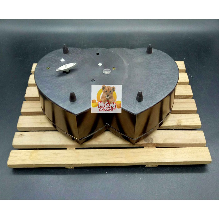 Kotak perhiasan Love Twin B / Kotak musik / Jewelry Music Box 9088