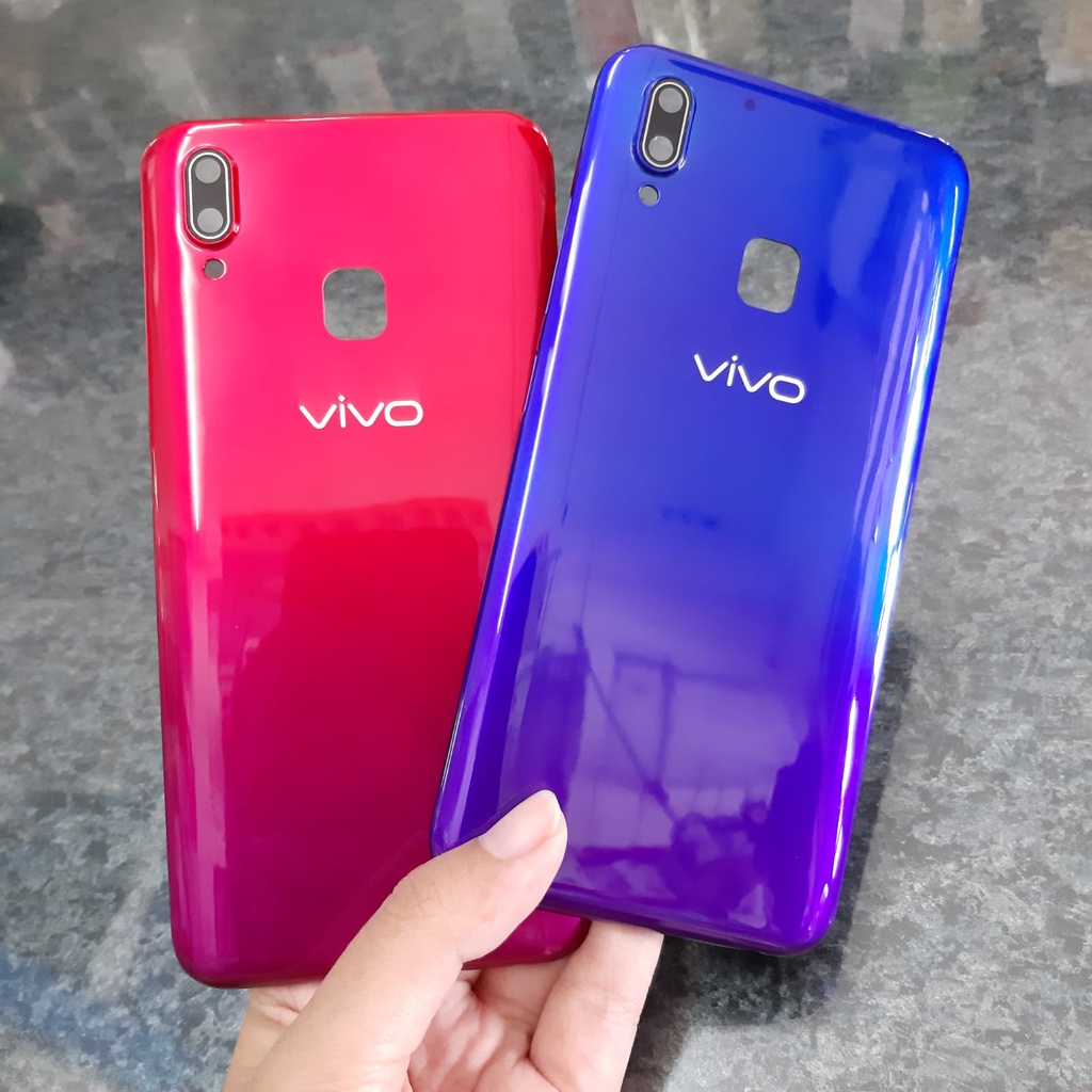 Backdoor Back Cover Vivo Y91 Y93 Y95 Casing HP bahan kaca bukan plastik seperti bawaan original