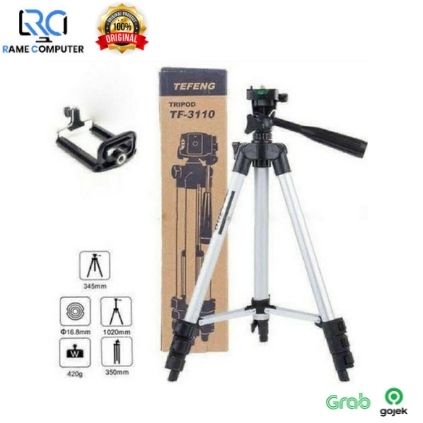 Tripod 3110 - Handphone U holder Kaki Stabilizer 1 Meter