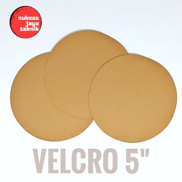 Amplas Bulat Velcro Gold 5 inch Grit 240 - Amplas Tempel