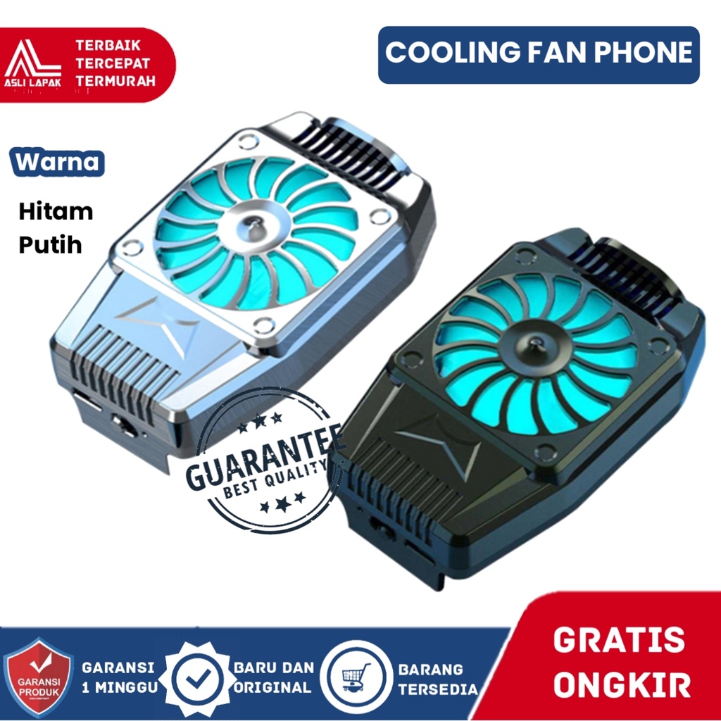 Fan Cooler Pad Kipas Pendingin Hp Gaming Gamepad Cooler Handphone Phone Hp Android
