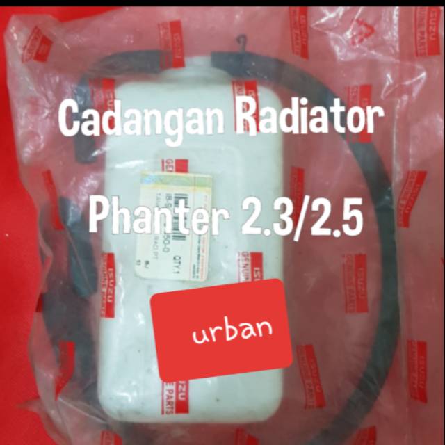 Tabung air cadangan radiator panther 2.3/ 2.5 original isuzu