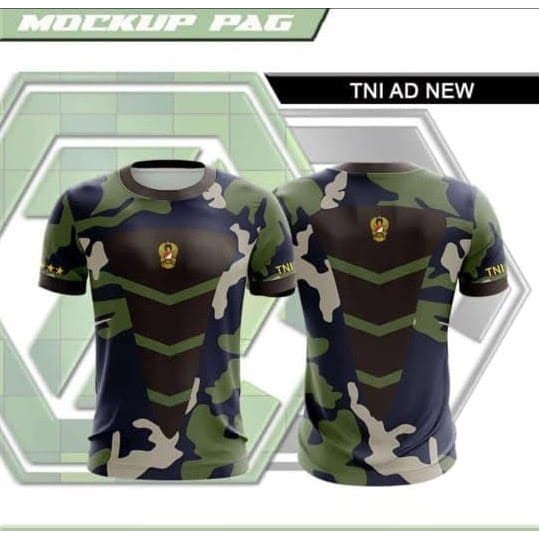BAJU OLAHRAGA JERSEY TNI AD KASAD TERBARU TERMURAH PROMO BISA COD