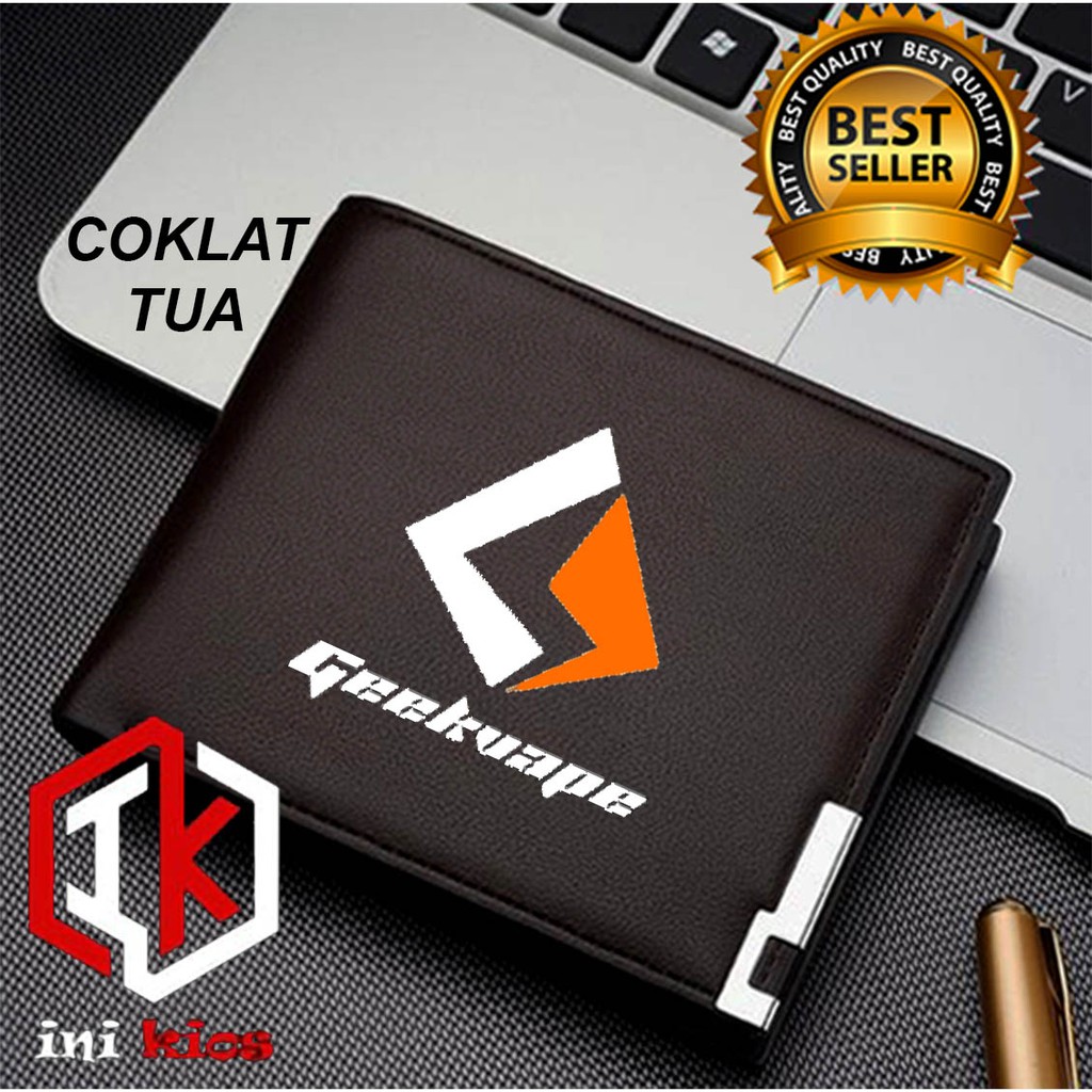 MURAH DOMPET KULIT GEEKVAPE GEEK VAPE SIMPLE ELEGANT KEREN PRIA & WANITA DISTRO