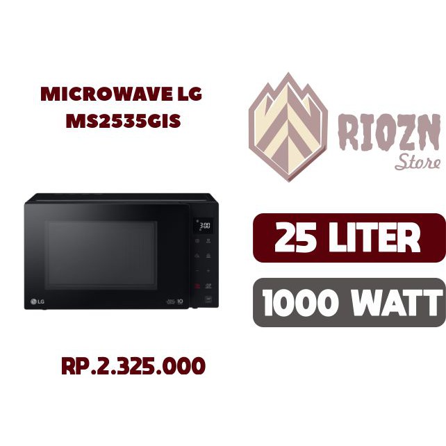 LG MS2535GIS Microwave Oven 25Lt Smart Inverter