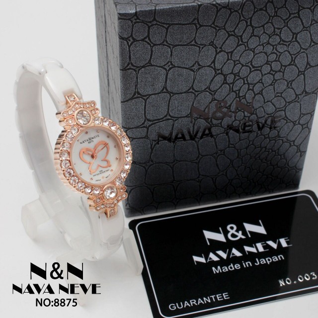 ORIGINAL NAVA NEVE 8875 Jam Tangan Wanita Jam tangan wanita import jam tangan rantai jam mewah