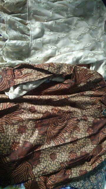 Batik Danabrata Motif Manggar Rumput Kode 040 Kemeja Batik Lengan Panjang Size M L Xl Xxl Regular