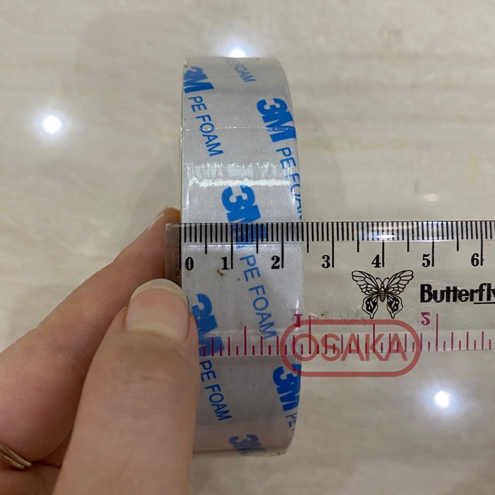 

Star 3M Pe Foam Double Tape Busa 24Mm / 1 Inch X 4M Bagus