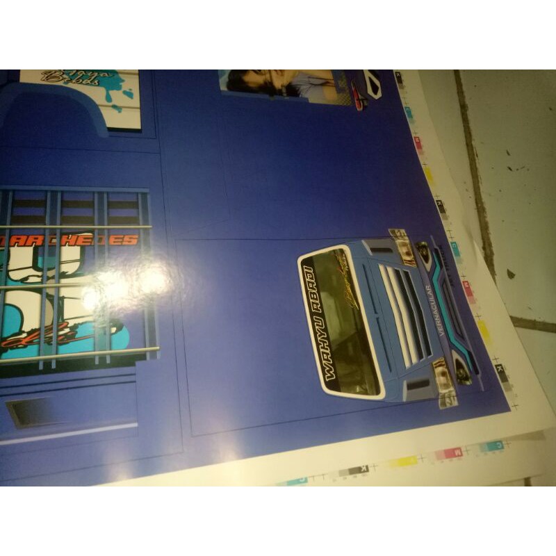 

Pola stiker miniatur truk wahyu abadi sakala 1 : 24