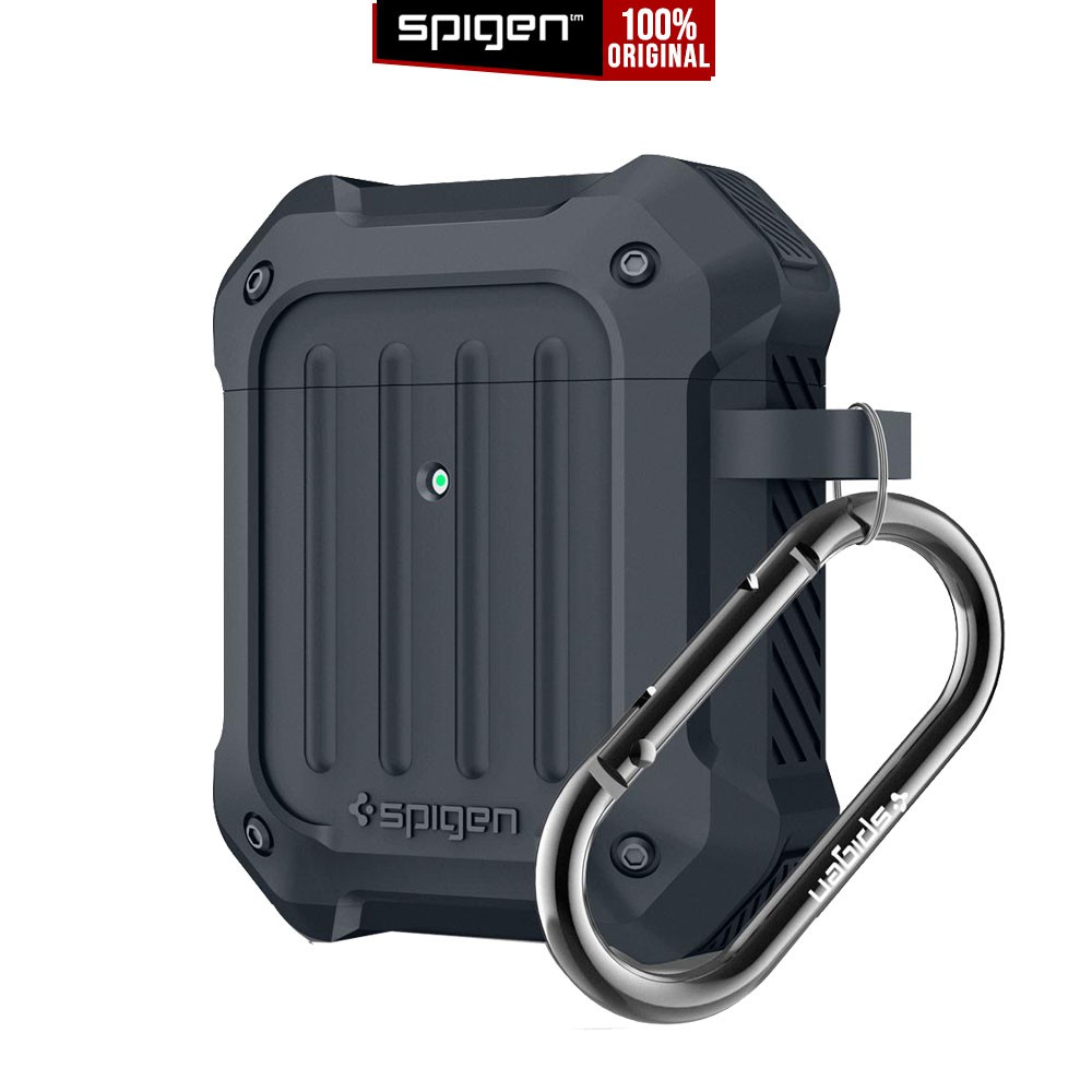 

Apple Airpods 2 / 1 Case Spigen Tough Armor Anti Shock Airpods Casing