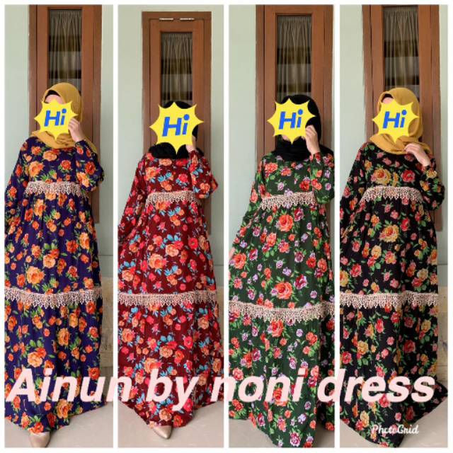 DASTER ARAB NONI AINUN BY NONI DRESS ORI