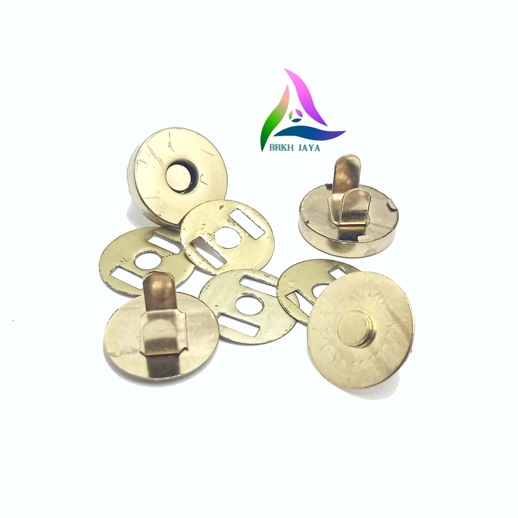 KANCING MAGNET TAS 18 MM / KANCING MAGNET GOLD/ KANCING MAGNET BESAR