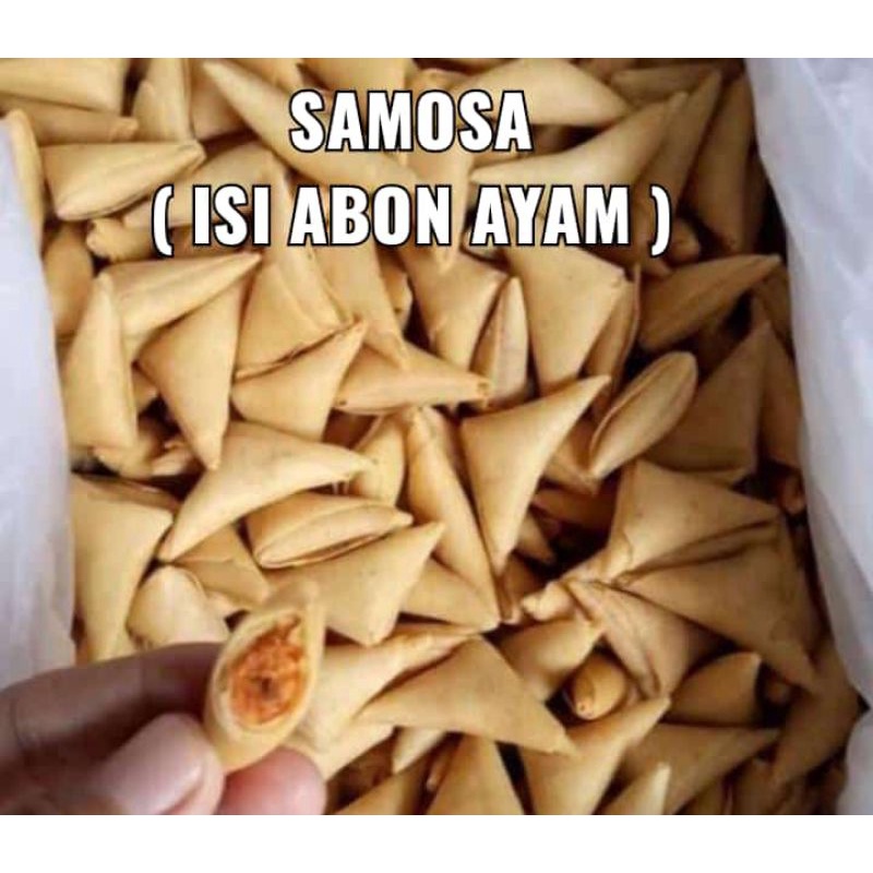 

samosa/samosa ayam/samosa sarikaya 250gram