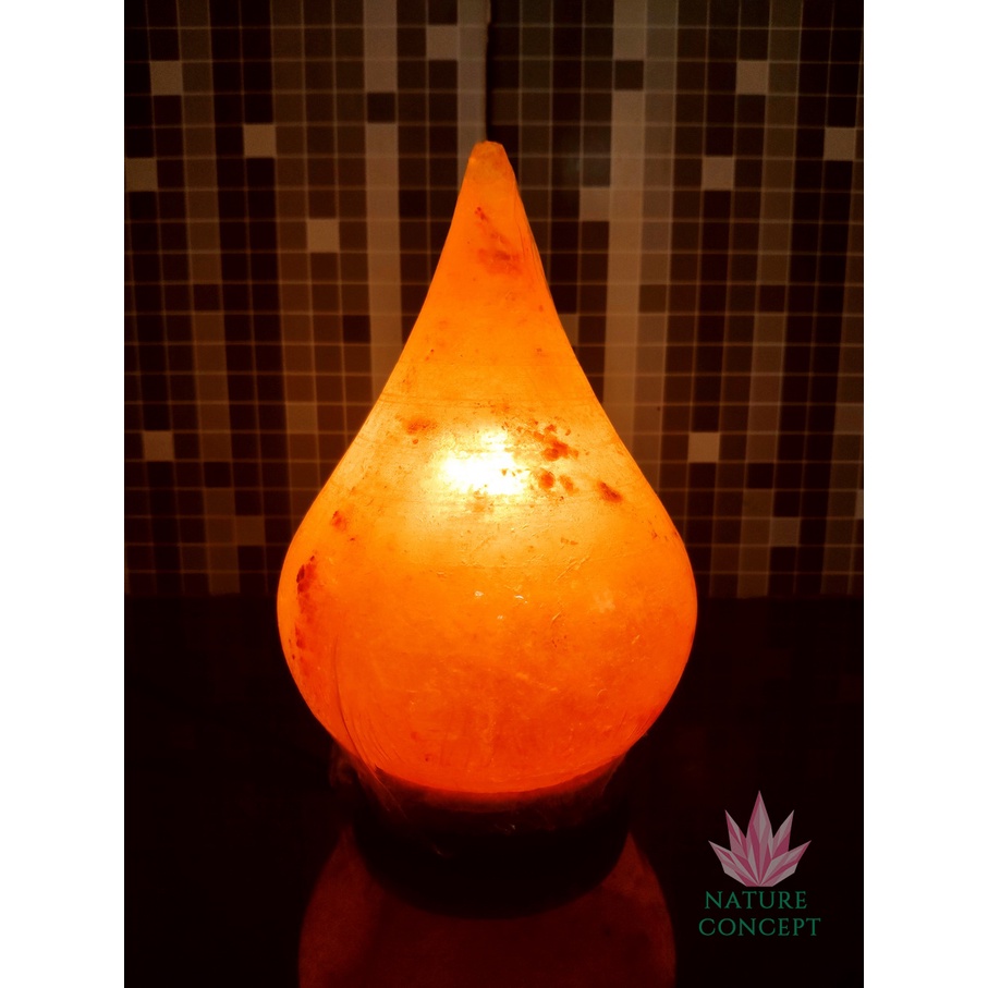 Himalayan Salt Lamp Lampu Kristal Garam Himalaya Unique Shape TERLENGKAP