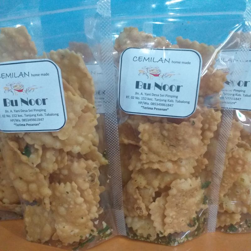 

KERIPIK PANGSIT BAWANG home made
