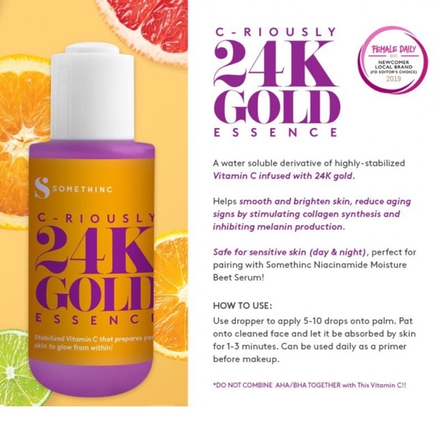 SOMETHINC 24K GOLD ESSENCE